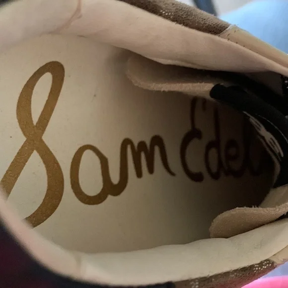 Sam Edelman Multi Color Animal Print Sneakers. Size 7.​​​​​​​​​​​​​​ - Picture 7 of 11